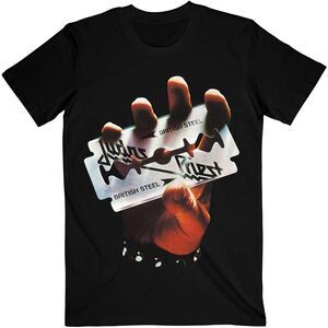 Judas Priest Unisex Adult British Steel Cotton T-Shirt / Black